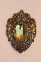 SINGLE Large Mid Century Swedish Brass Sconce