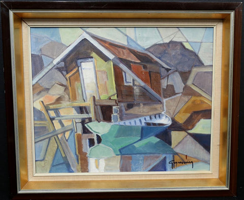 “Lakeside Hut” by EVERT GRYNNING