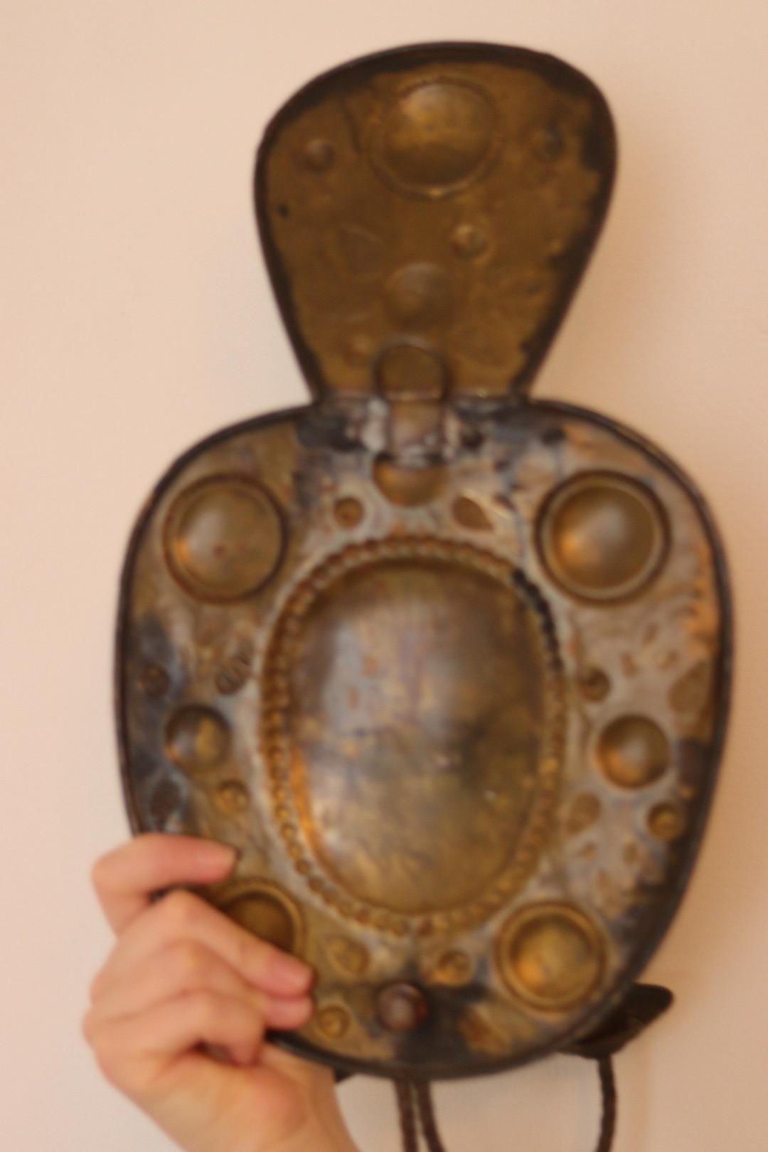 Pair of Large Mid-Century Swedish Metal Sconces