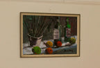 "Still Life, Wine and Fruit  " by Bronstolf