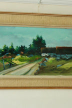 "Landscape with Buildings" by E W Freu