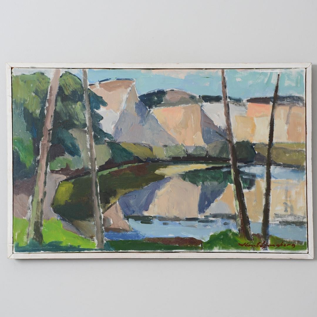 “Abstract Landscape” by Knut Ljungberg