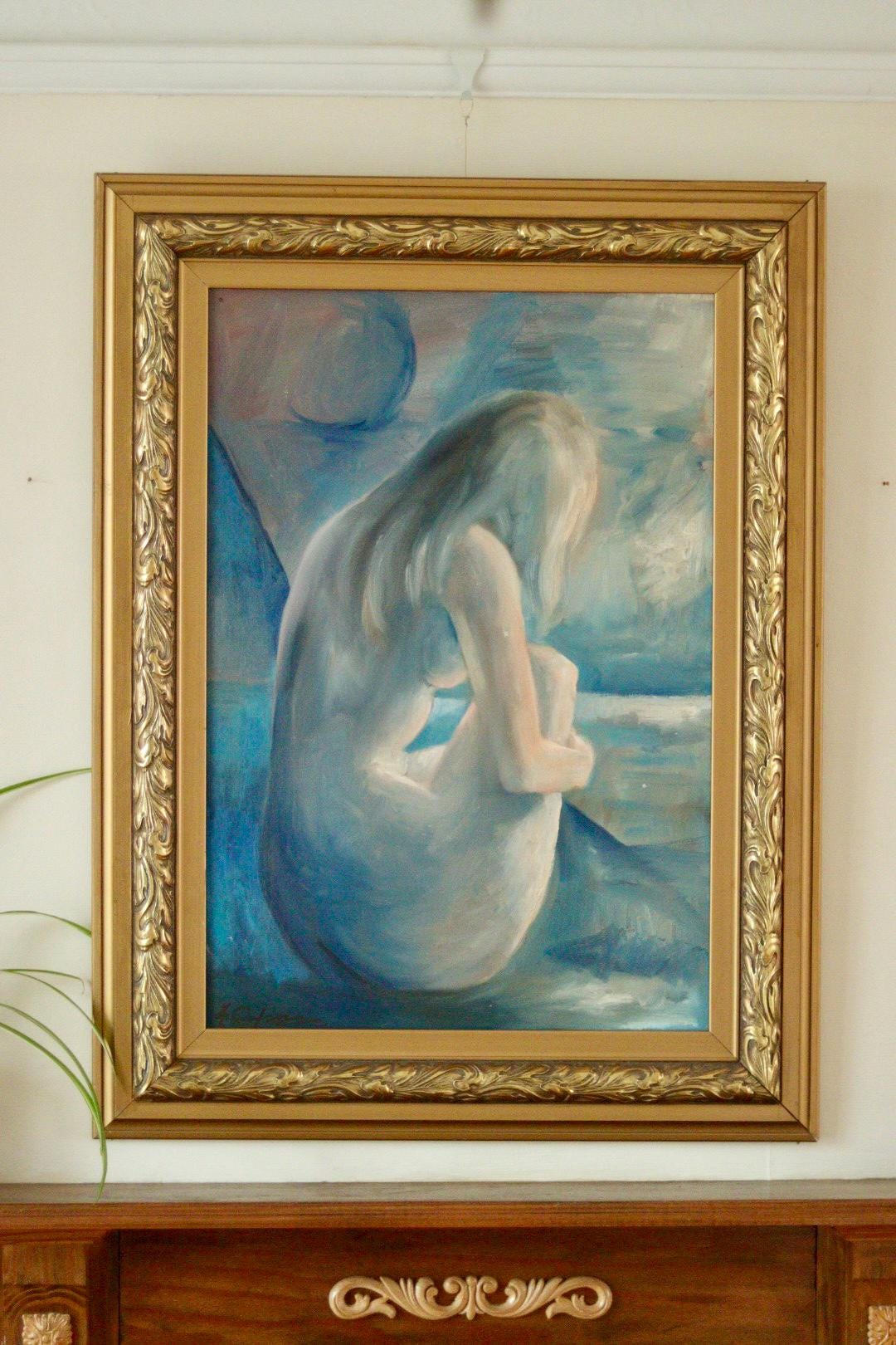 “Seated Woman” –  K. Rolfsson