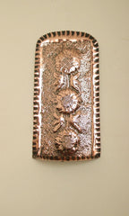 SINGLE Mid Century Swedish Copper Sconce