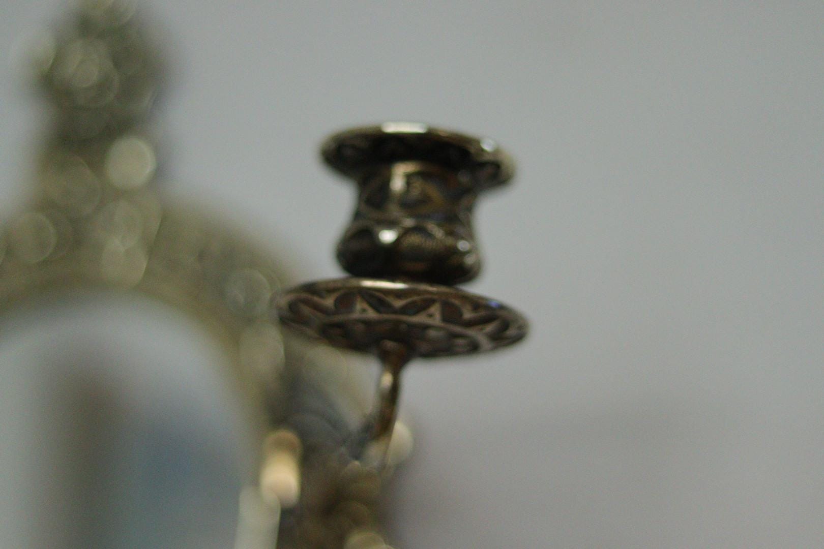 SINGLE Vintage Swedish Brass Sconce