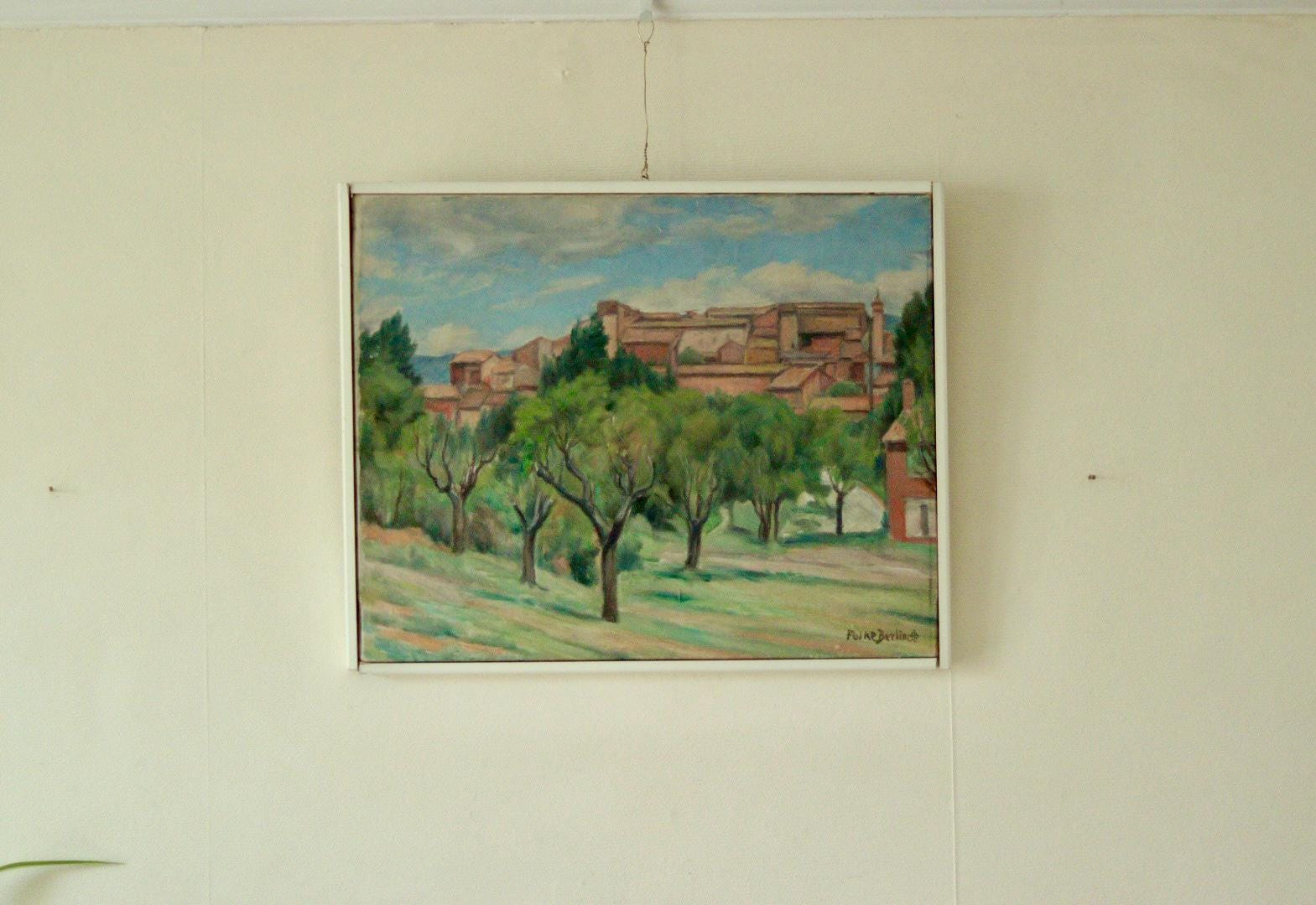 “Town with Trees” by Folke Berlinde