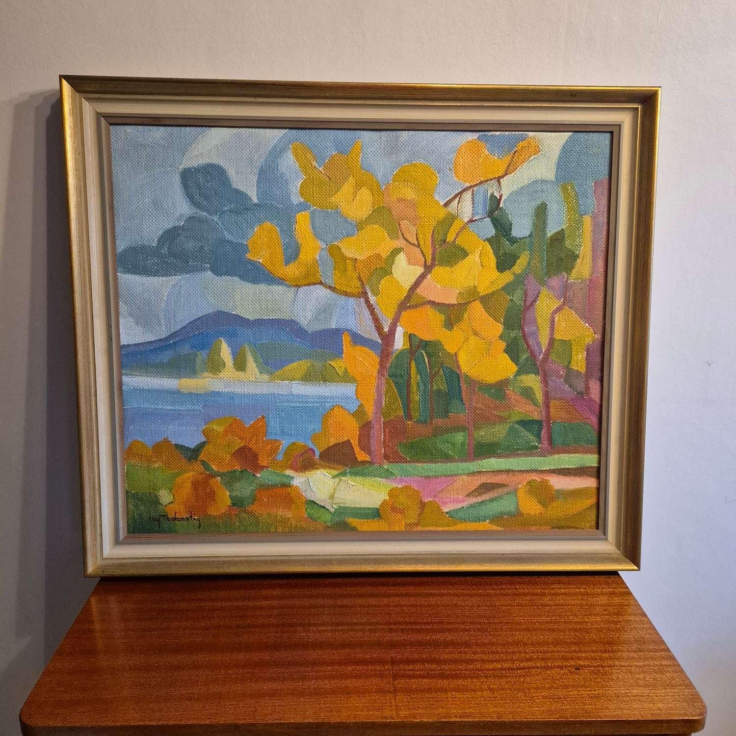 “Autumn Landscape” by Ulf Tedenstig