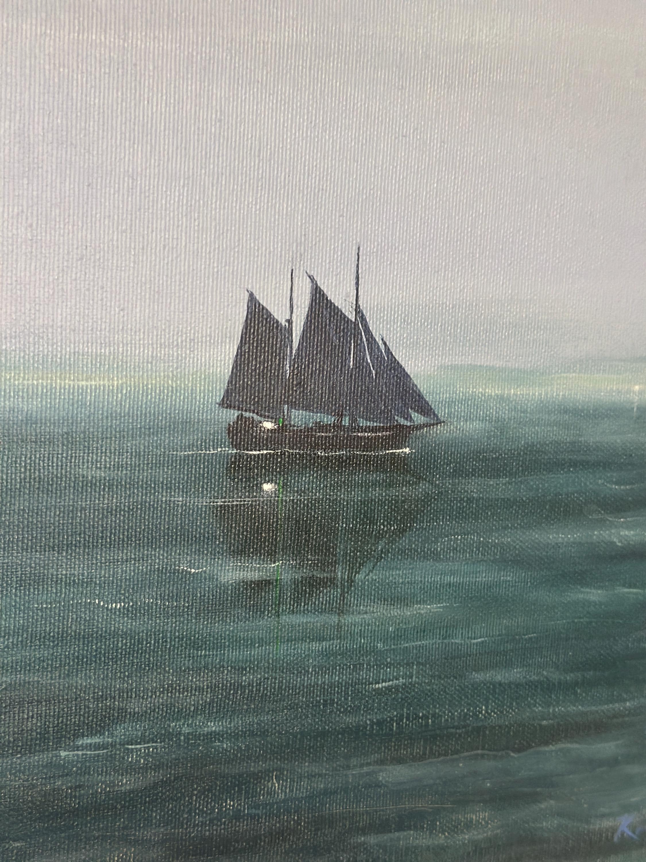 “Sailboat at Sea”
