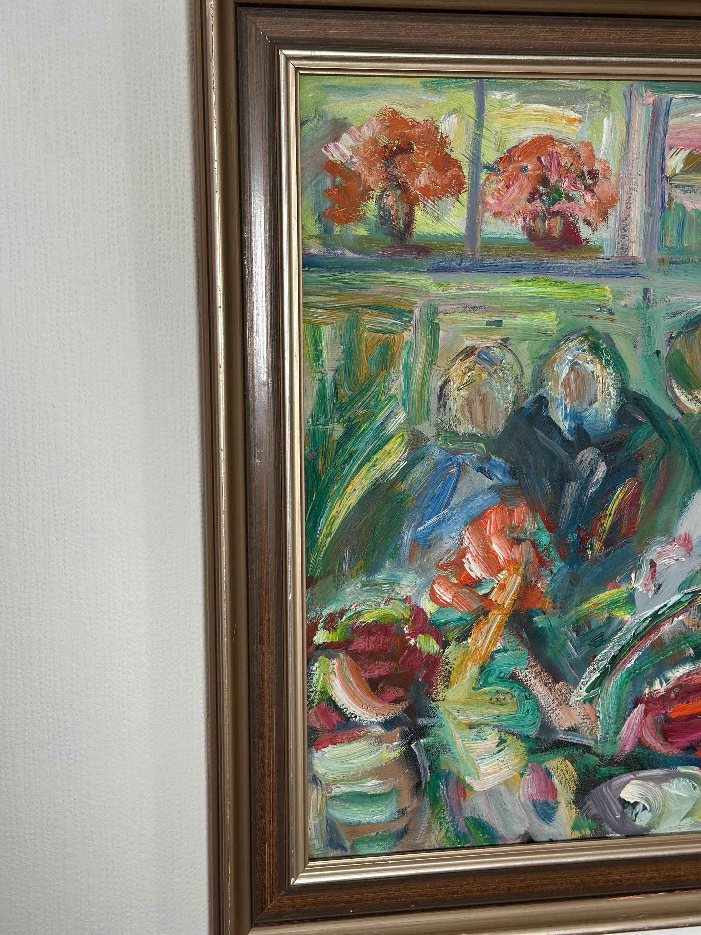 “Interior with Figures” by Erik Lo