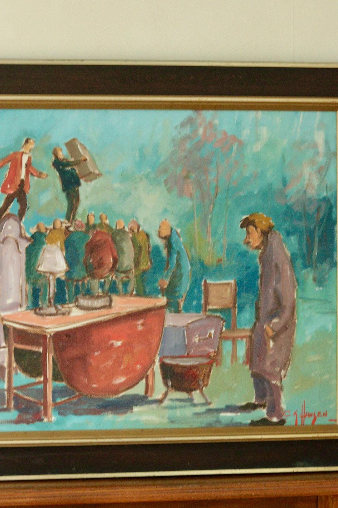 “Auction” by Carlo Knud Hansen