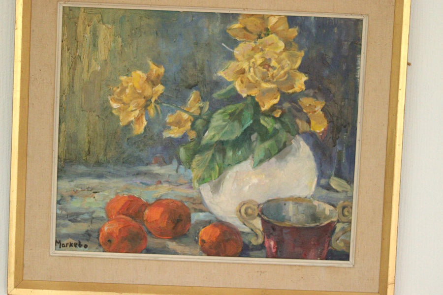 “Still Life Yellow Roses” by Markebo