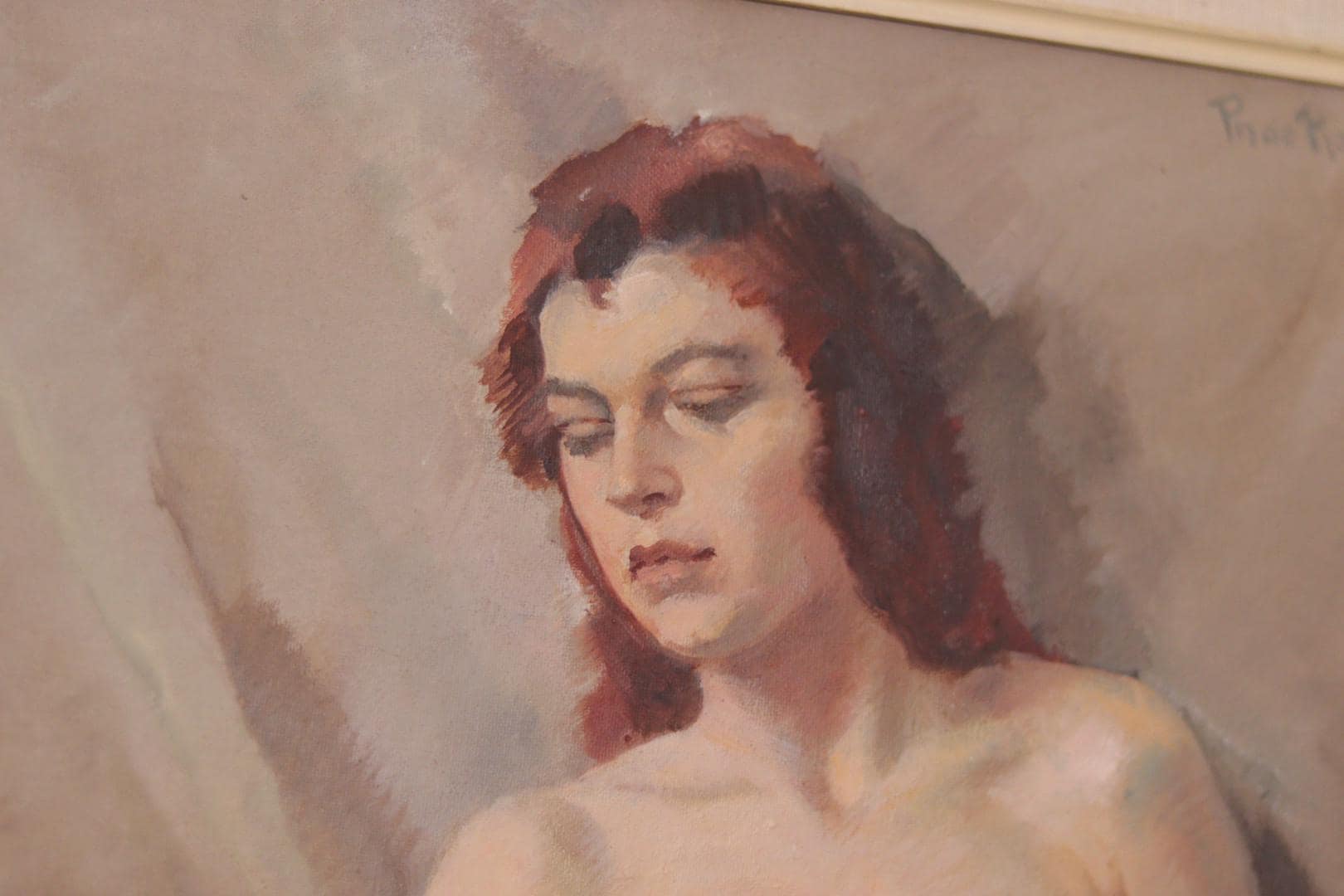 “Woman Portrait” by Philippe de Rougemont