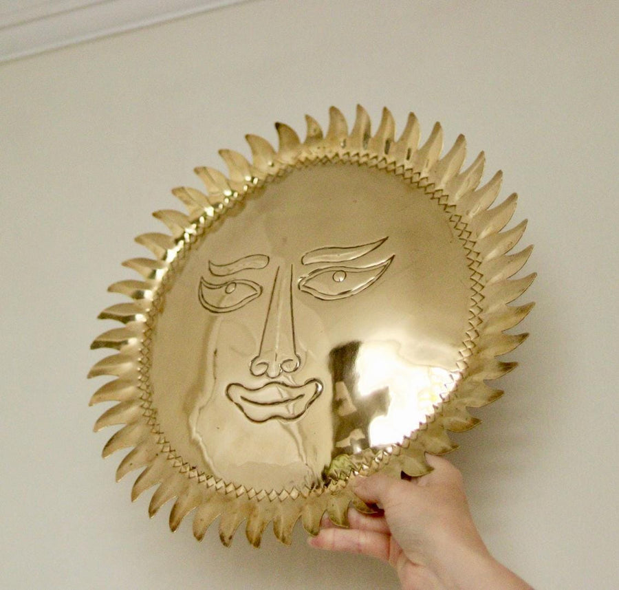 Vintage Brass Sun
