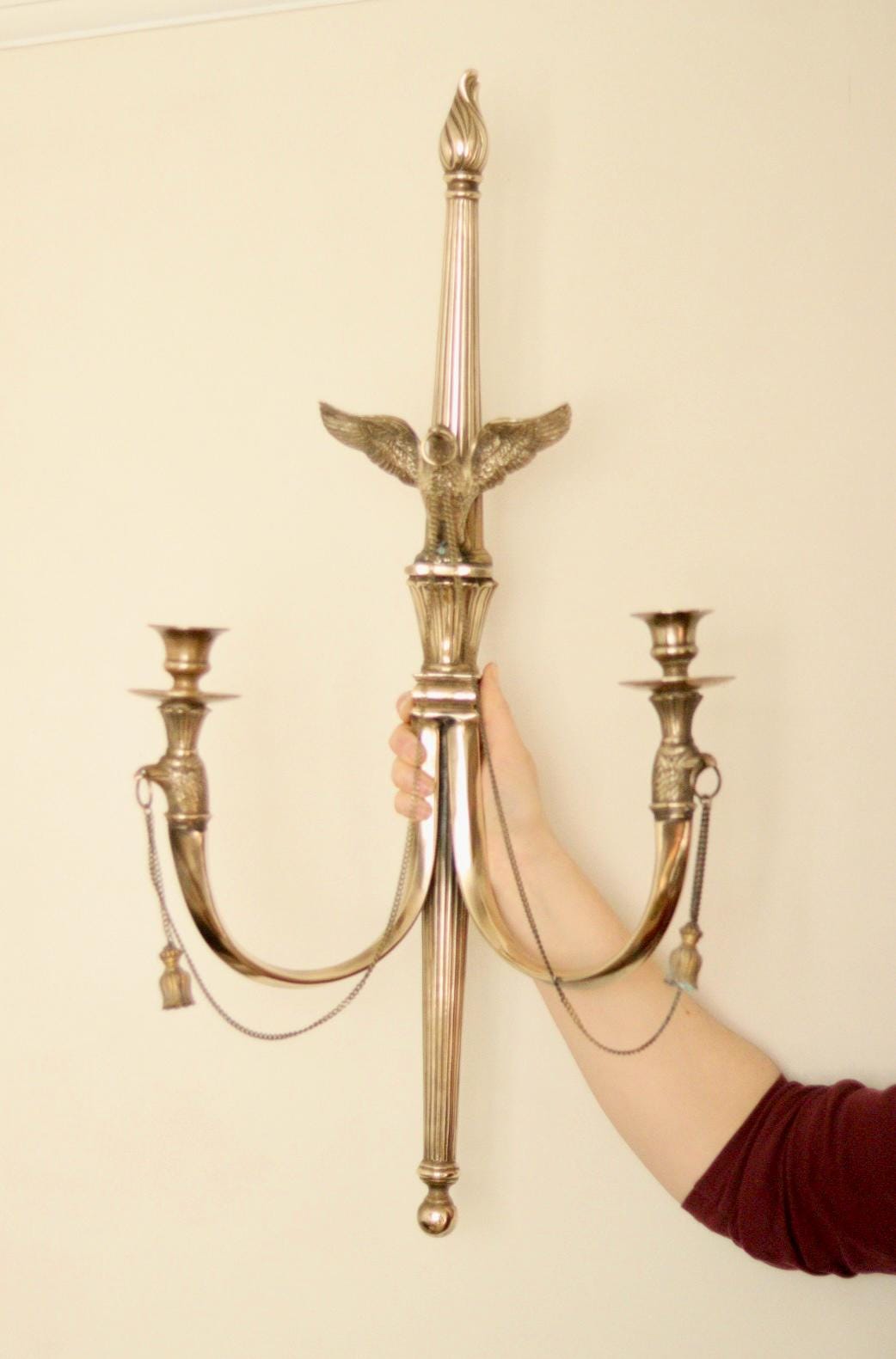 Antique Brass Sconce