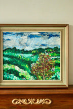Original Mid-Century Oil on Canvas – “Landscape Motif”