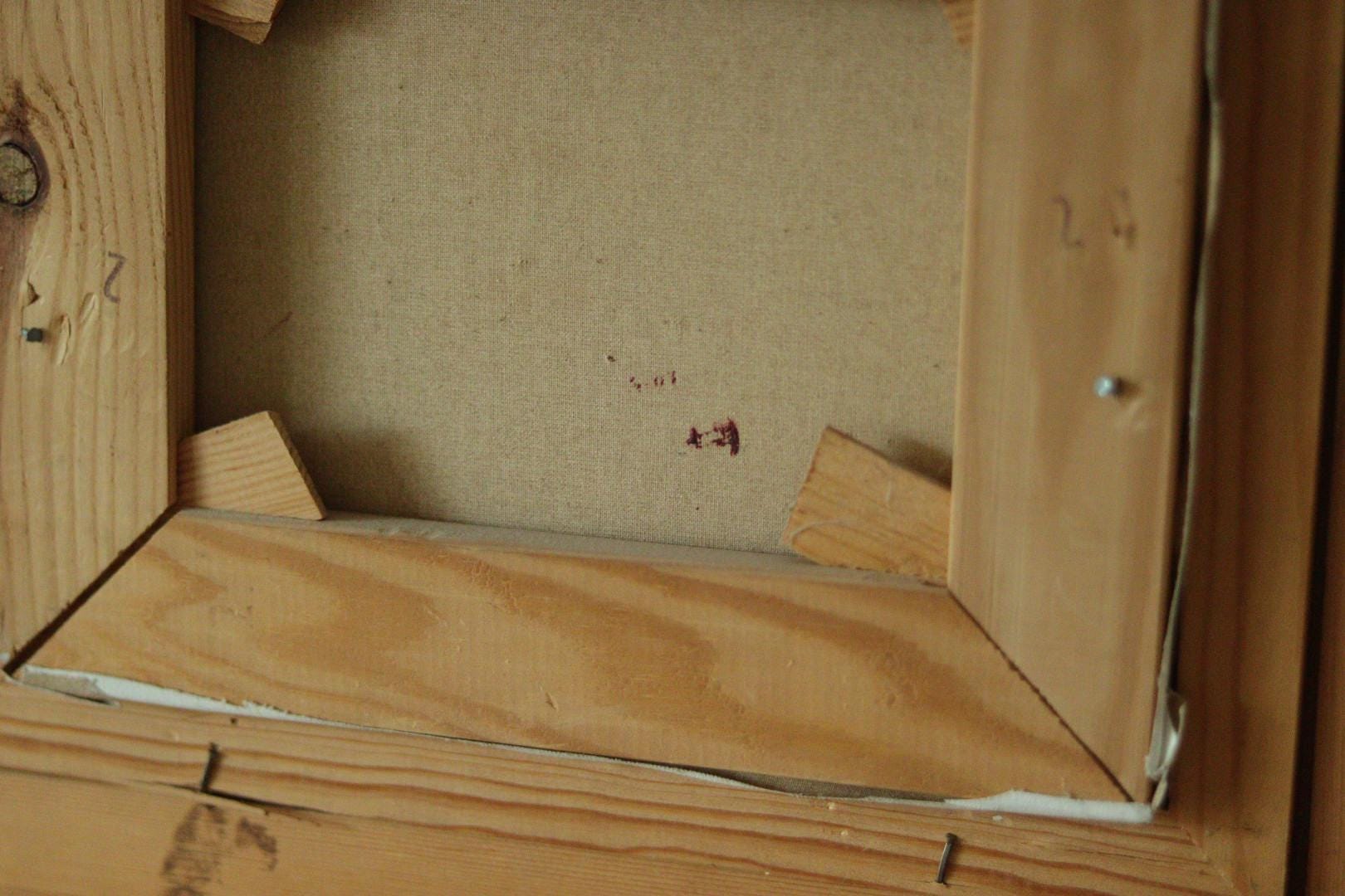 “Interior with Three People” by E. Wallin