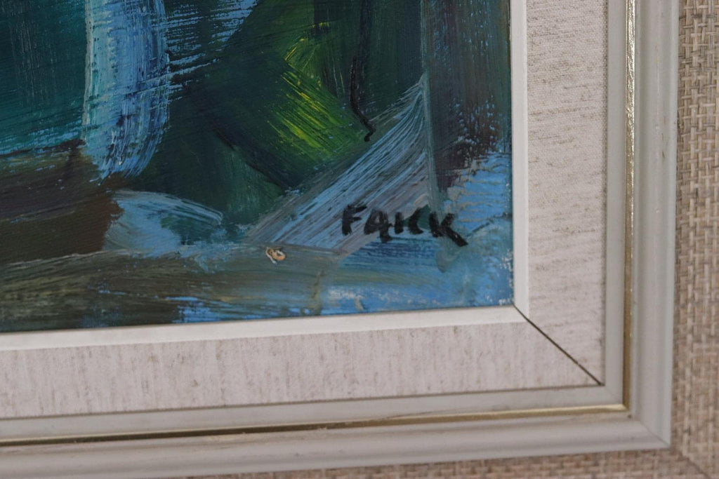 “Still Life with Vase” by Gösta Falck