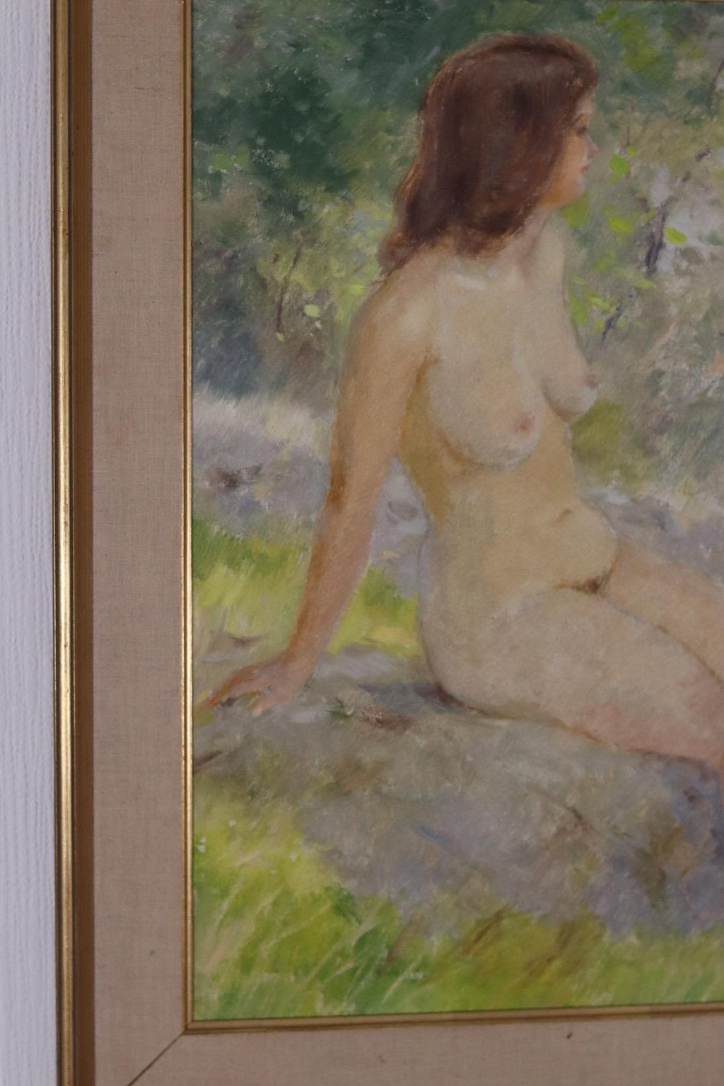 “Sitting Woman” by Karl Vilhelm Anstensen