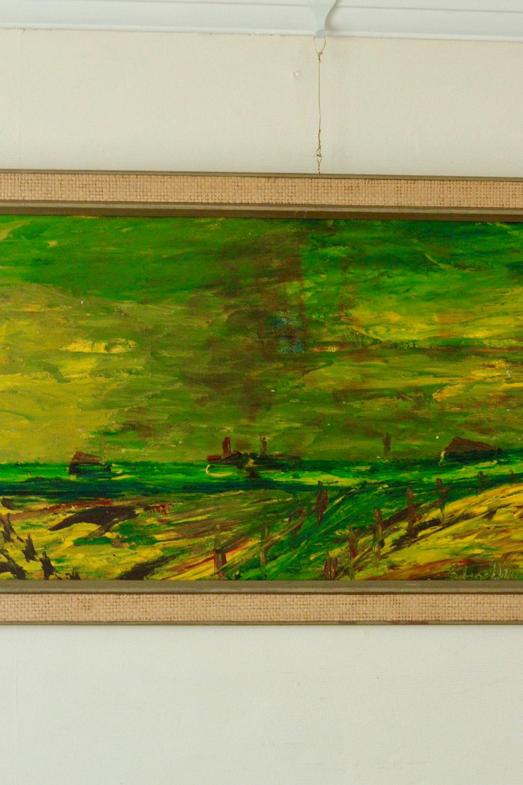 "Vibrant Pastures" by Konstnär Stig Allan