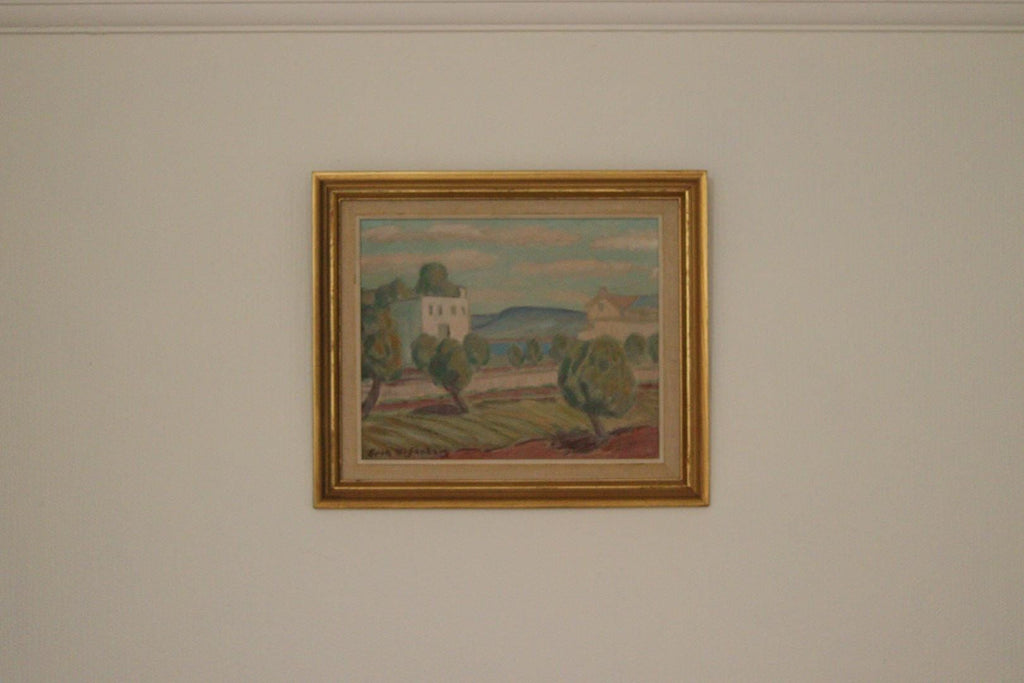 “Landscape with Buildings” by Erik Ulfonberg