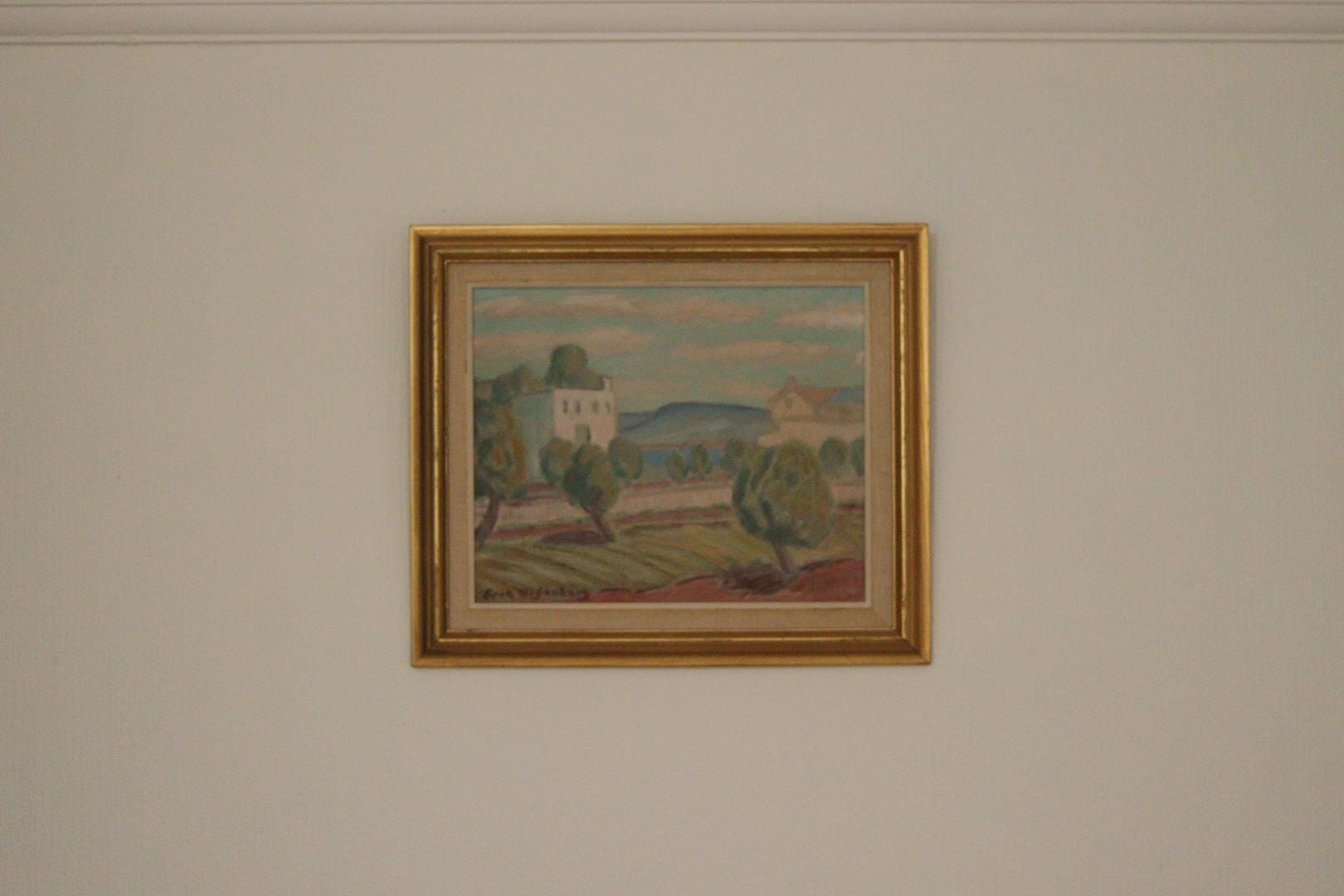 “Landscape with Buildings” by Erik Ulfonberg