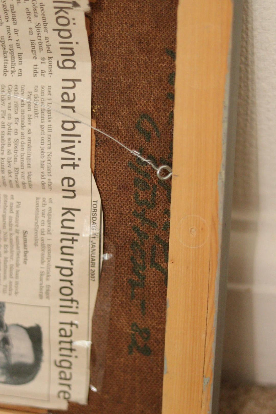 " People" – by Gösta Sjöström