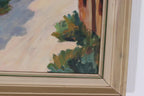 “Village Scene” by Alvar Johansson