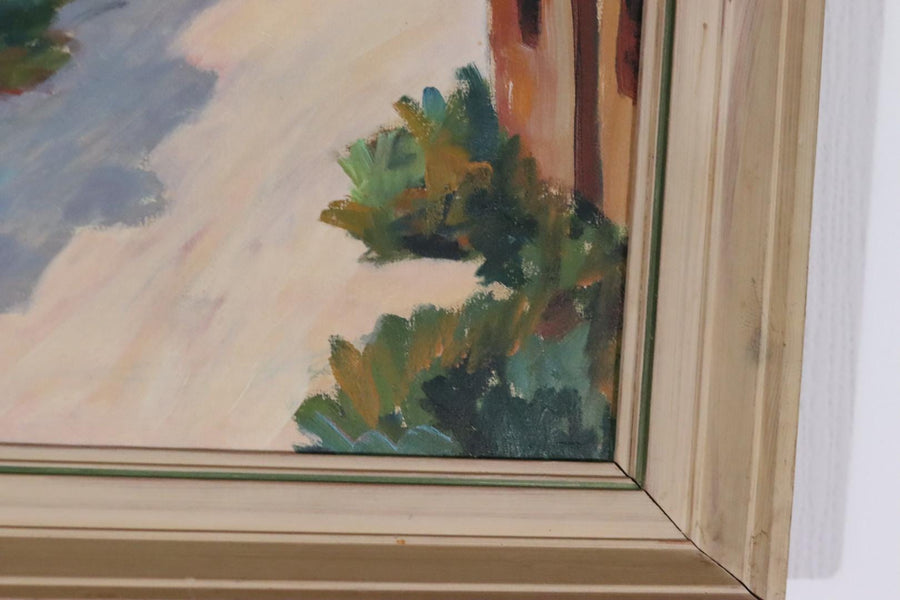 “Village Scene” by Alvar Johansson