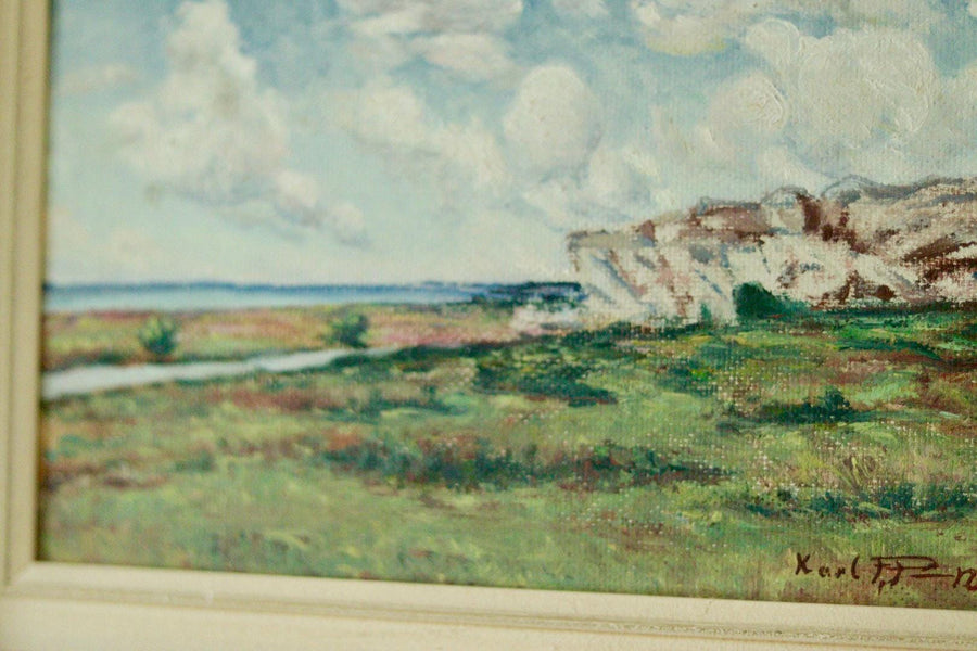 Landscape with Mountain by Karl F.P.
