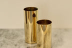 Pair of Mid-Century Norwegian Brass Candle Holders by Colseth