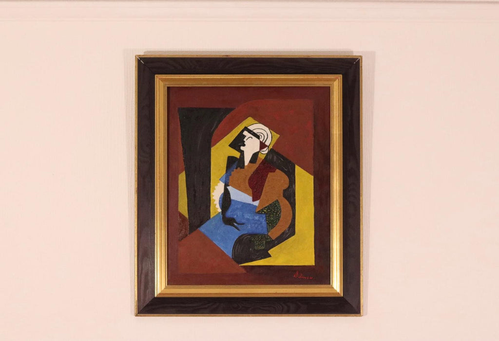 “After Woman with Black Glove” – Signed Edwau