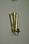 Pair of Vintage Brass Swedish Sconces