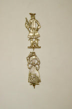 Pair of Mid-Century Brass Danish Sconces