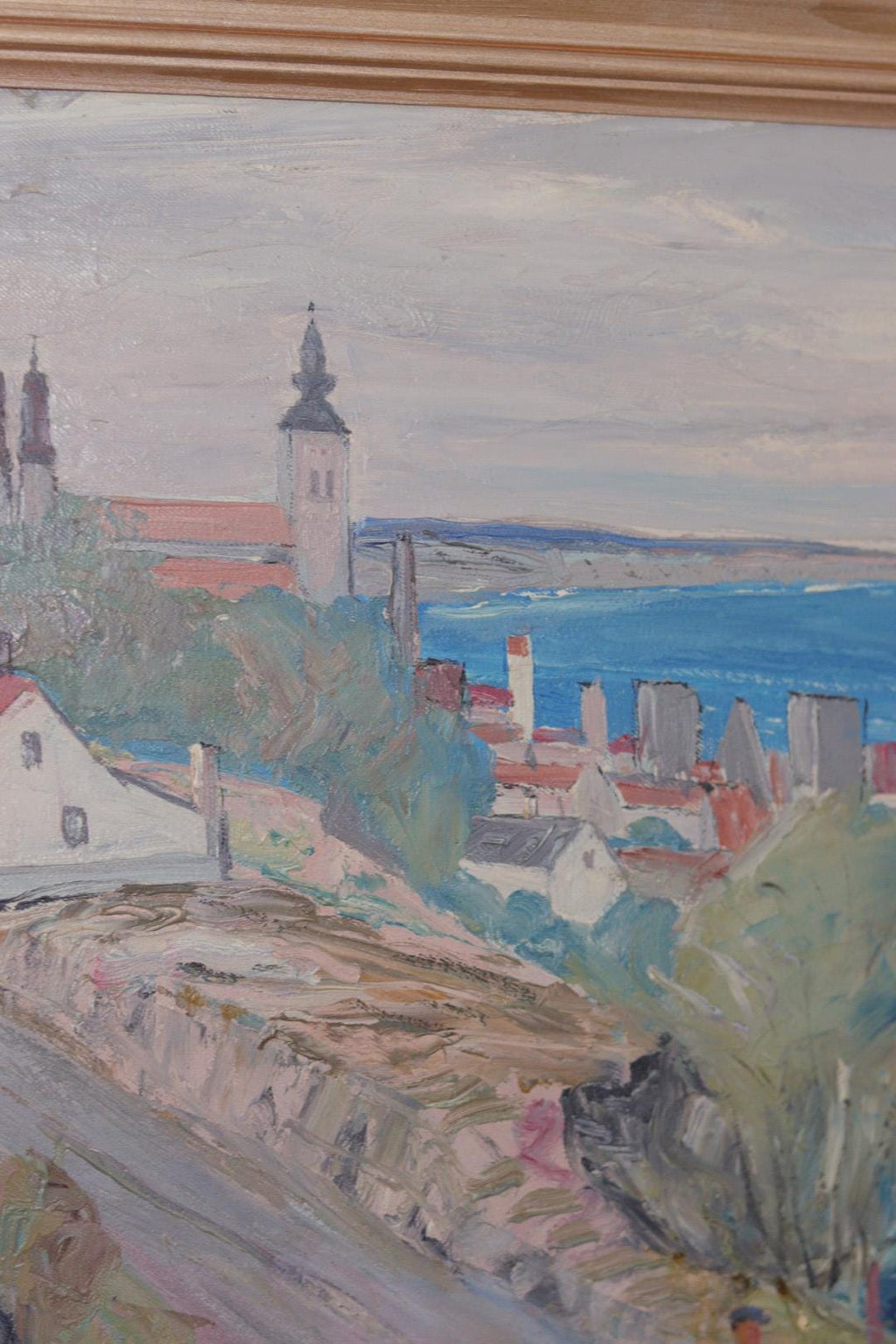 “Village Scene II” by E. R. Olsson