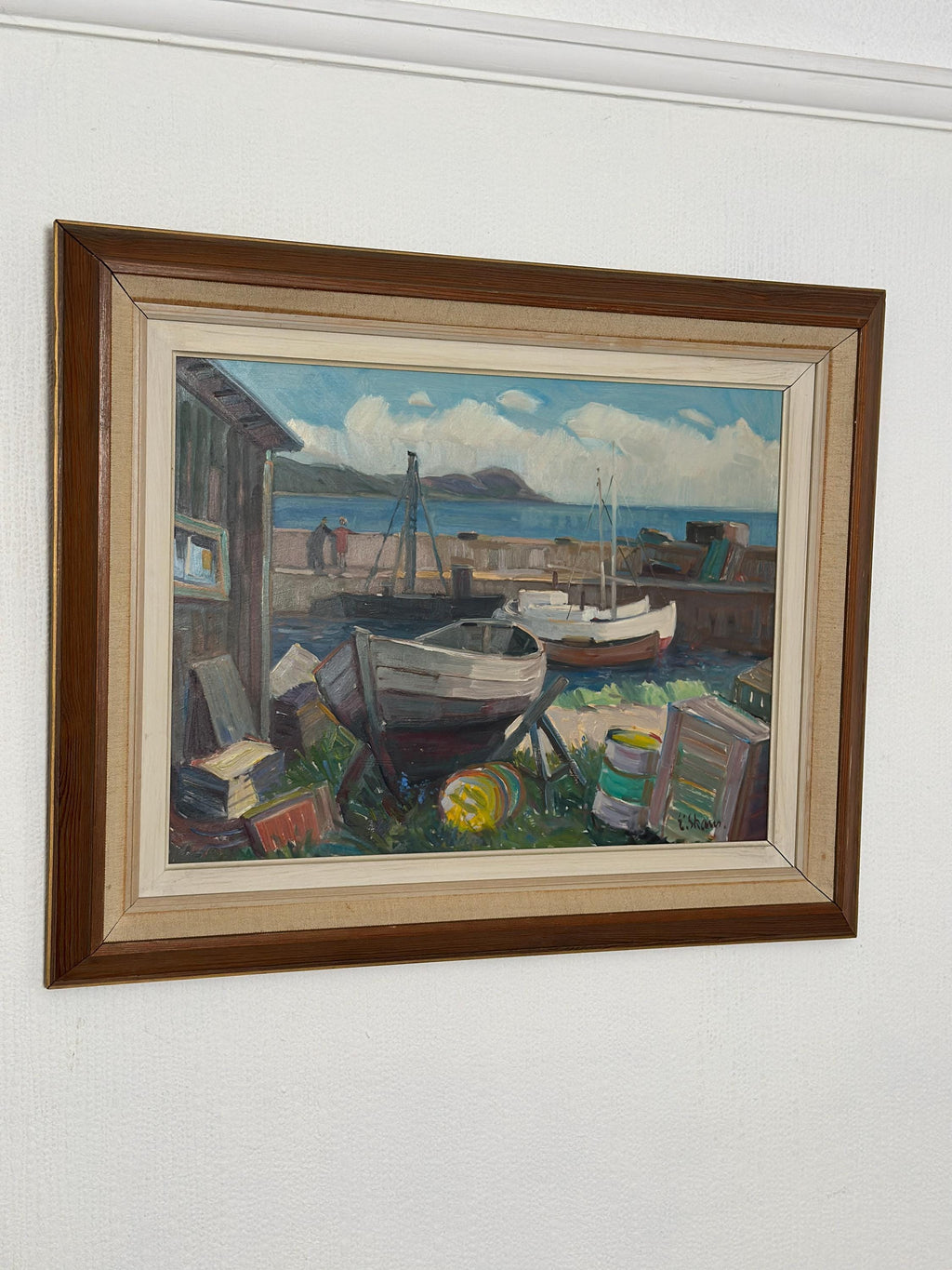 “Boats in Port” by Eskil Skans