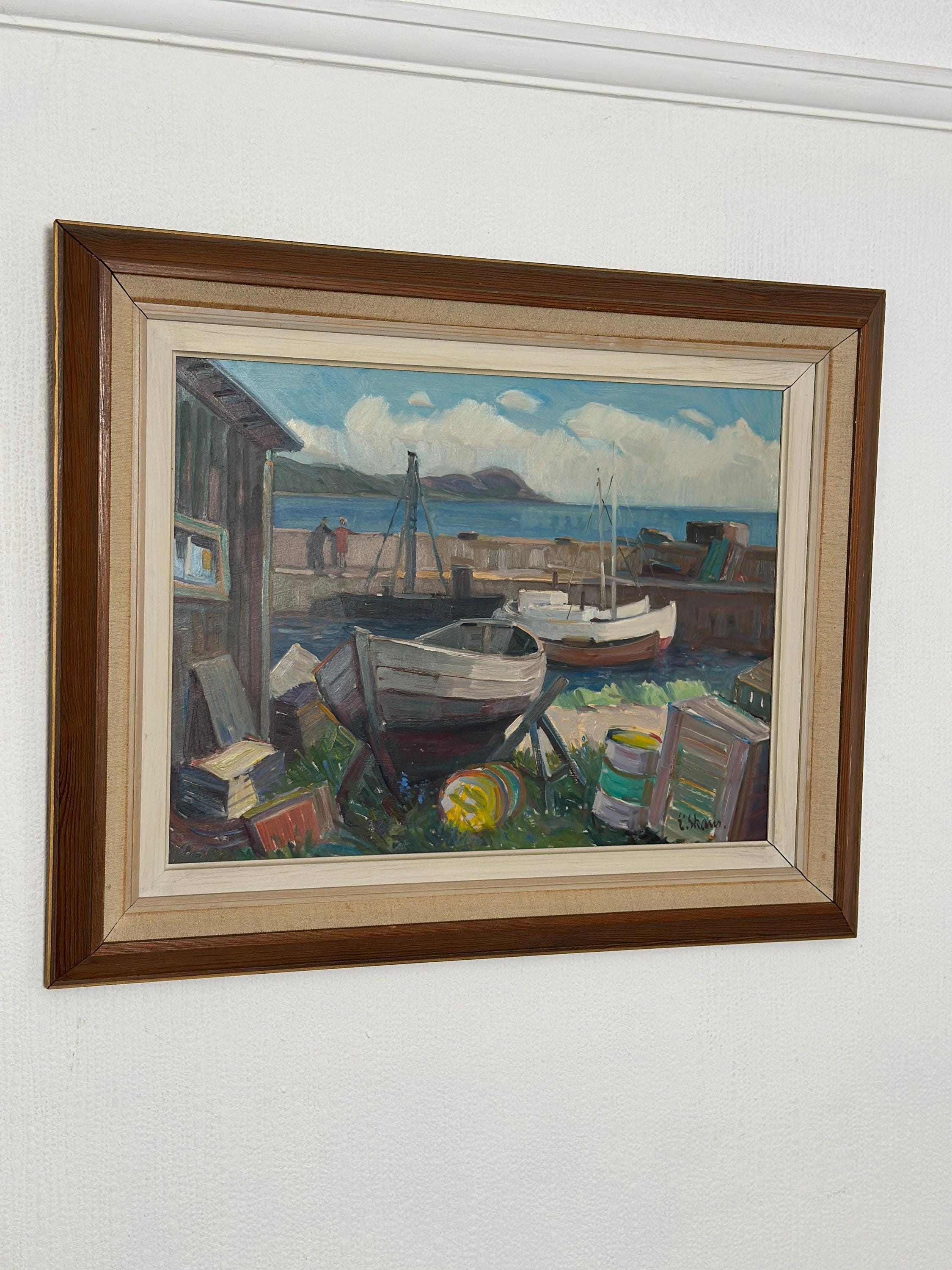 “Boats in Port” by Eskil Skans