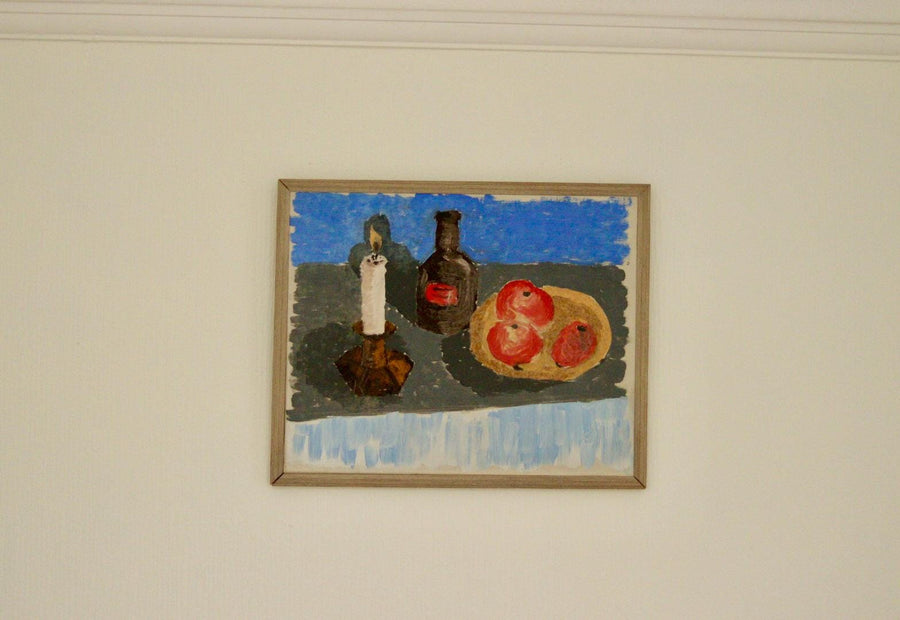 “Still Life with Candle” by CS 1957