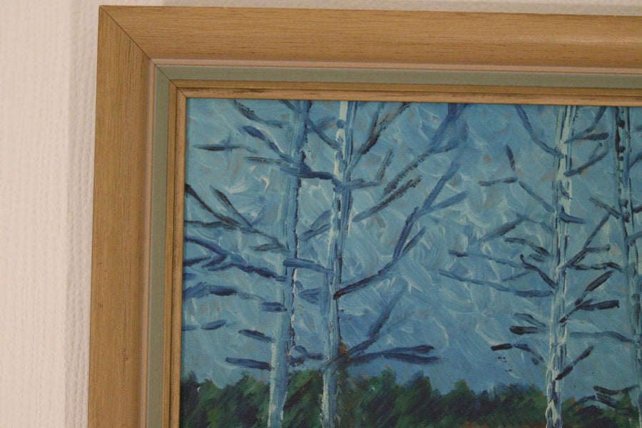 Landscape with Birches by Thorp