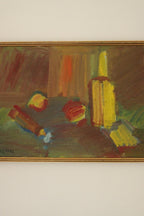 “Fruit and Bottle” by Bengt Delefors