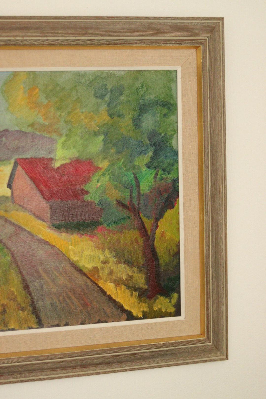 “Landscape with Barn” by Bror Göransson