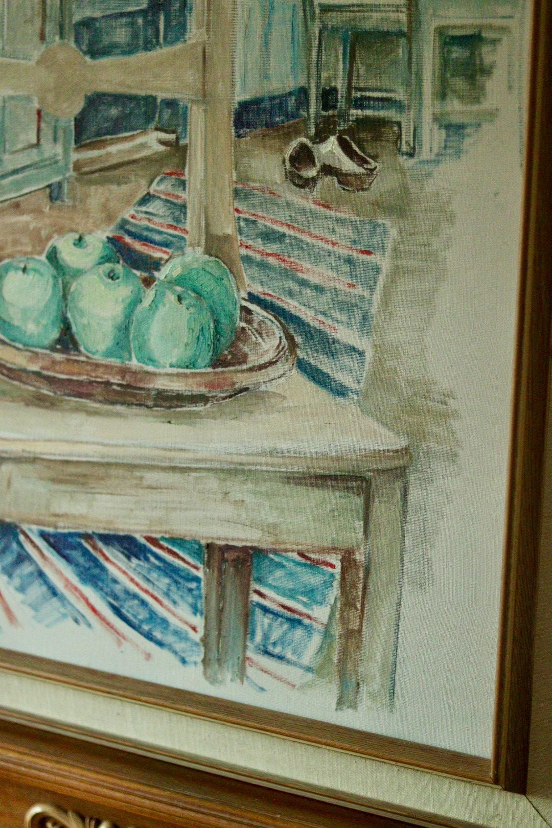 “Chairs and Apples” by H. Langerman