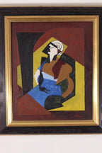 “After Woman with Black Glove” – Signed Edwau