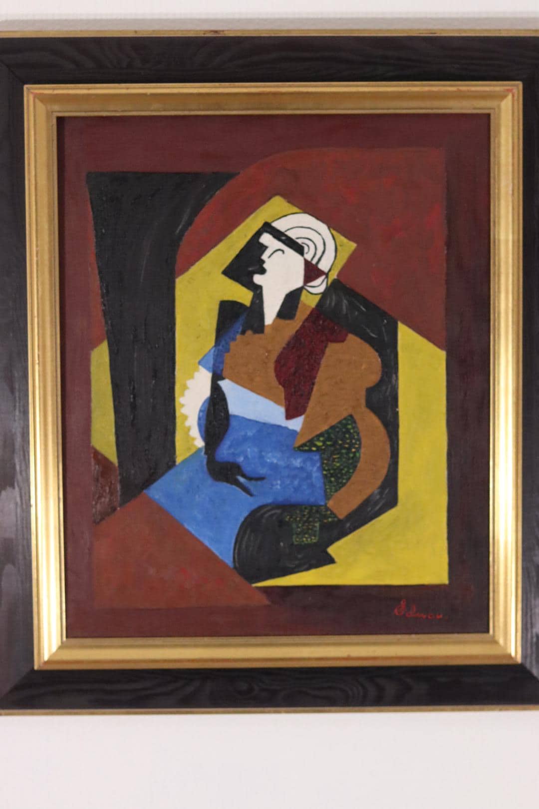 “After Woman with Black Glove” – Signed Edwau