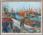 “Coastal Scene with Fishermen” by Eric With