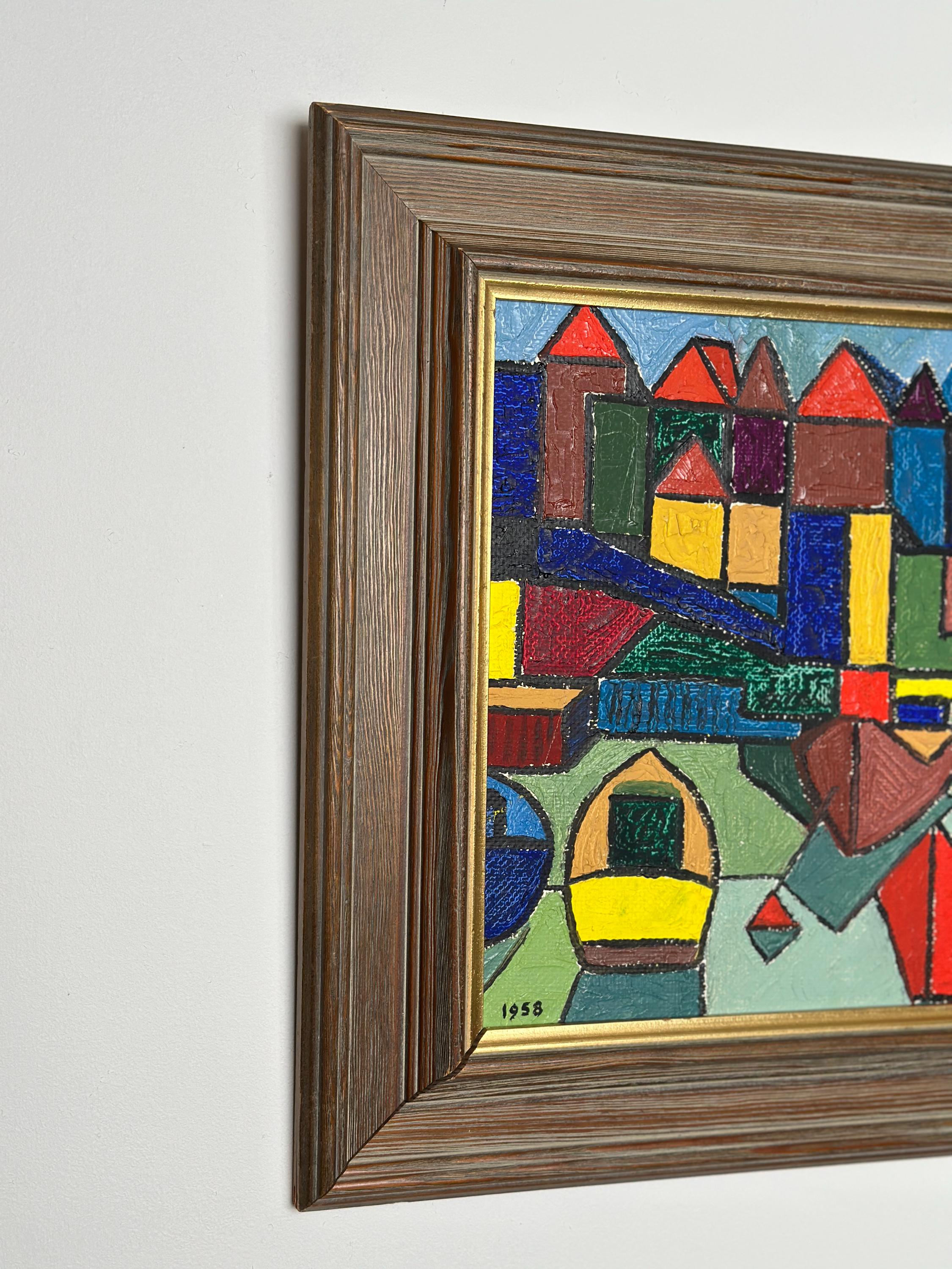 Harbour scene by Tommy Hallberg