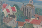 “Village Scene” by E. R. Olsson