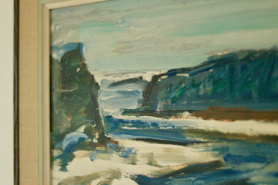 Landscape (House Motif) – MAURICE DE VLAMINCK