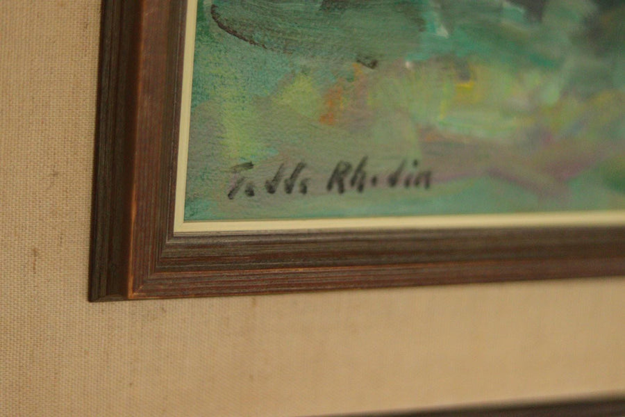 “Hallands Kust” by T. Rhodin, 1980