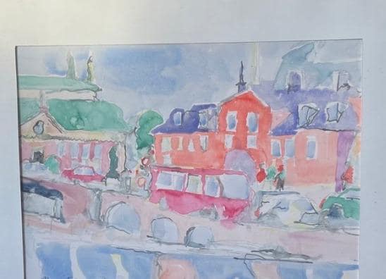 “Traffic at the Knight's House” by Bert Forkström