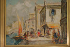 “Venice Scene” by Knut Norman
